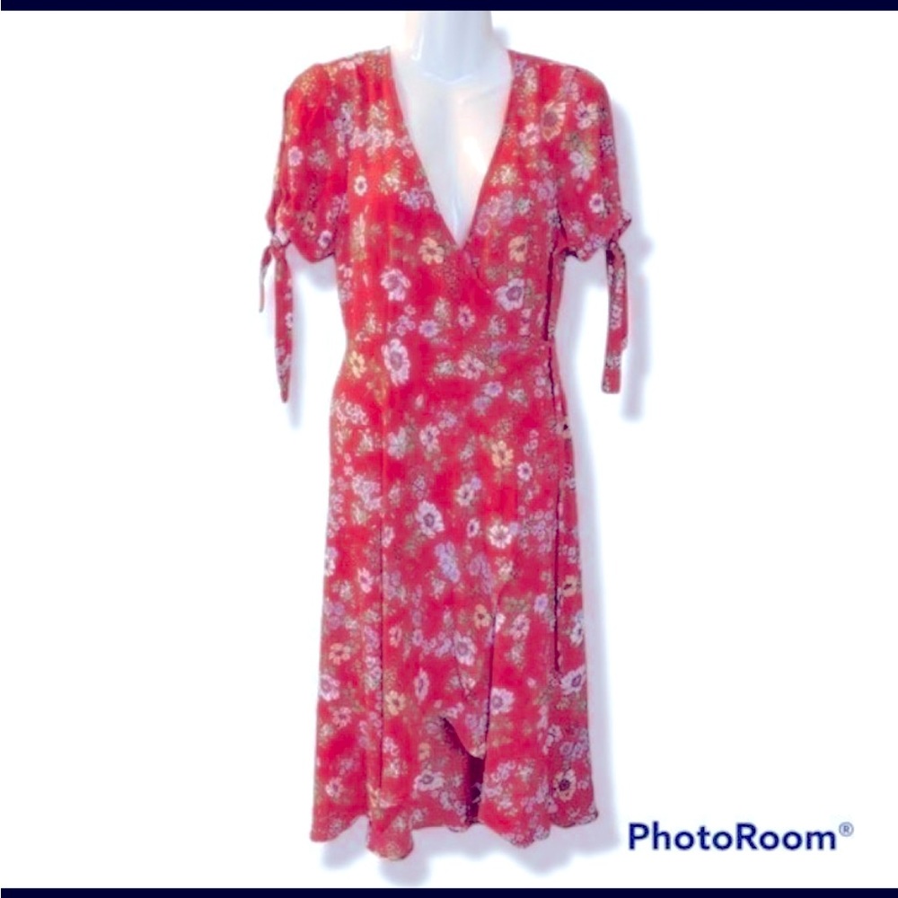 Isabel Maternity Dress Floral High/Low
